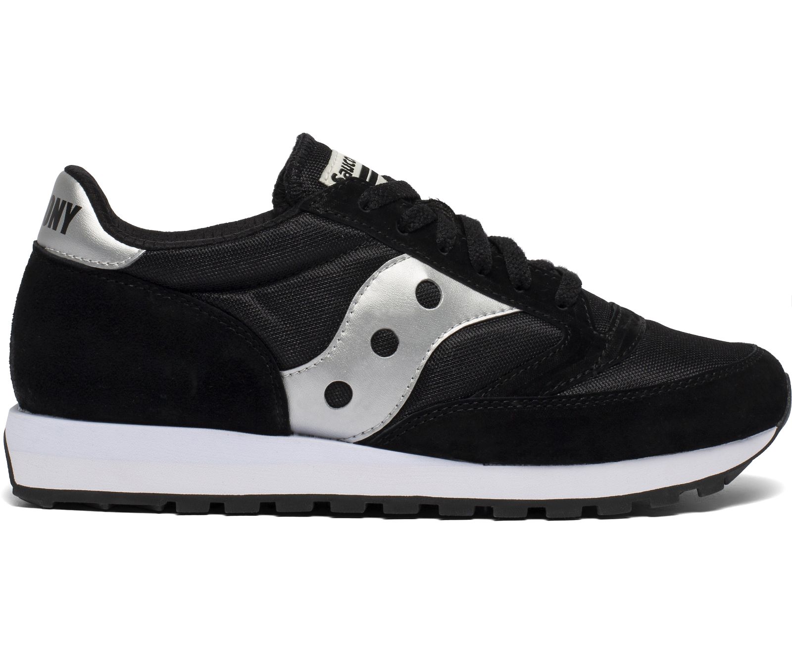 Saucony Jazz 81 Women\'s Originals Black / Silver | Canada 023VRWD